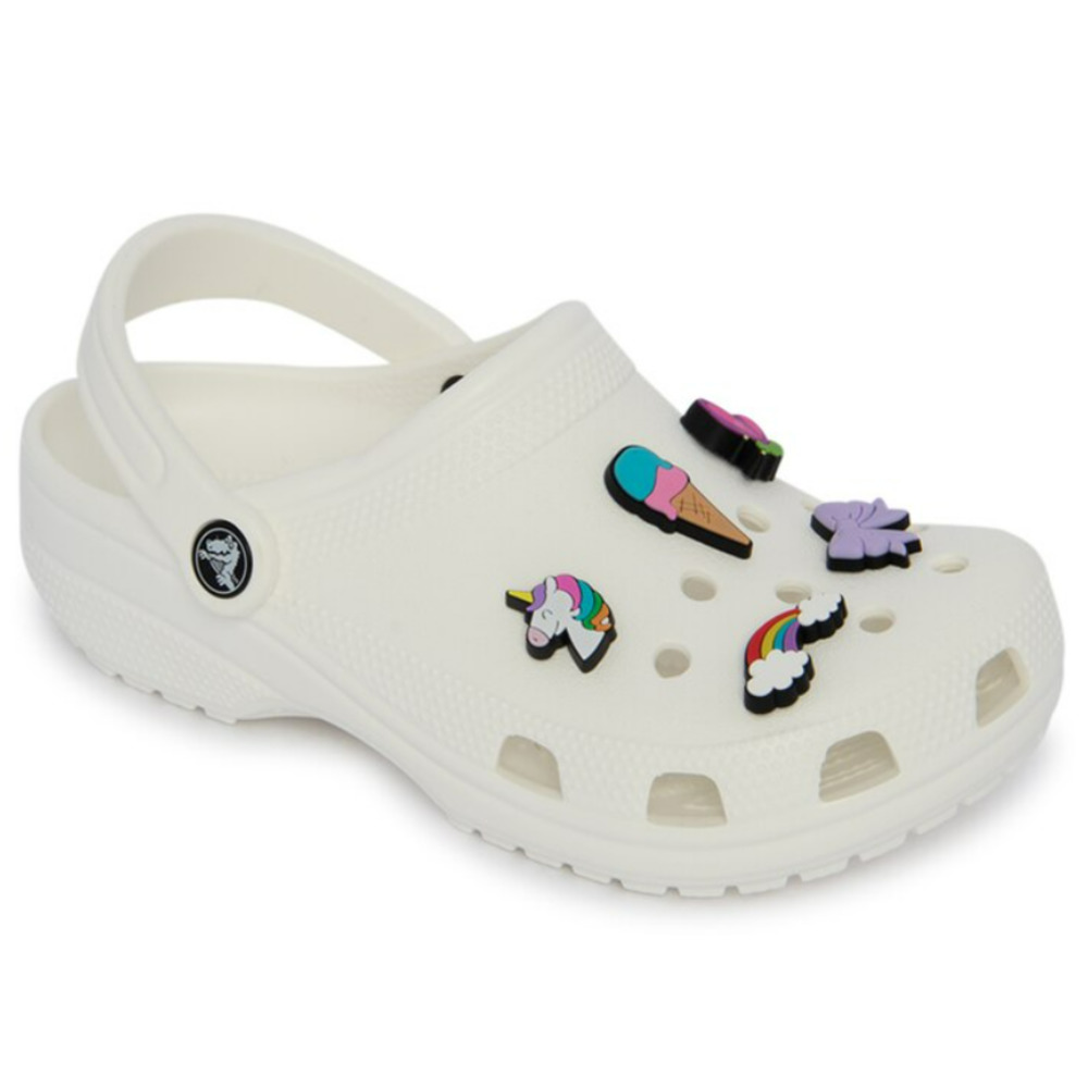 Crocs Uniquely You Kids Young Girl Cartoon Jibbitz Shoe Charms, 5-Pack - Picture 1 of 6